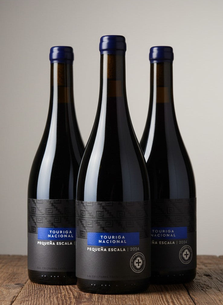 Vino Santa Cruz Pequeña Escala Touriga Nacional 2024 D.O. Colchagua x 3 BOTELLAS