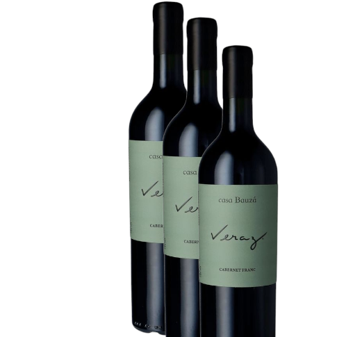 Vino Casa Bauza Veraz Cabernet Franc 2019 D.O. Colchagua 3 BOTELLAS