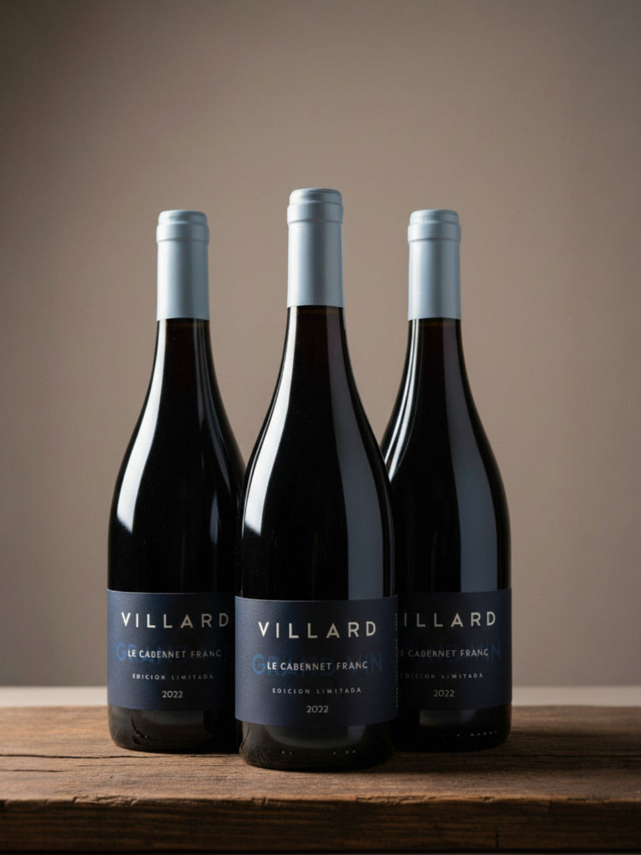 Vino Villard Cabernet Franc Grand Vin 2023 D.O. Casablanca x 3 BOTELLAS