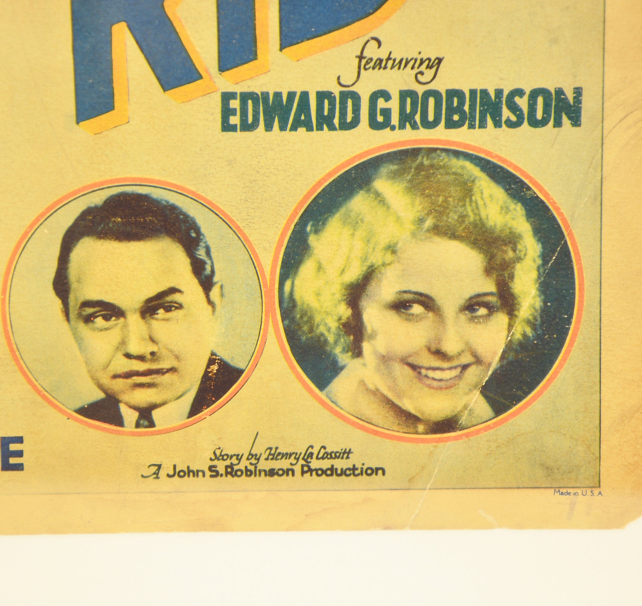 Afiche original film Night Ride de 1930