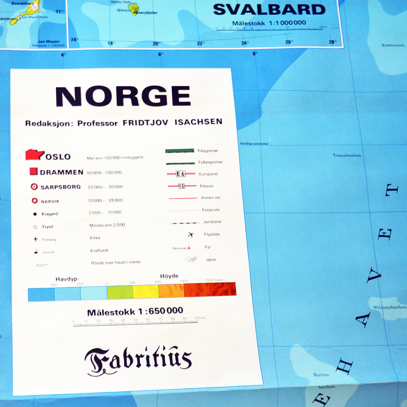 Mapa de Noruega