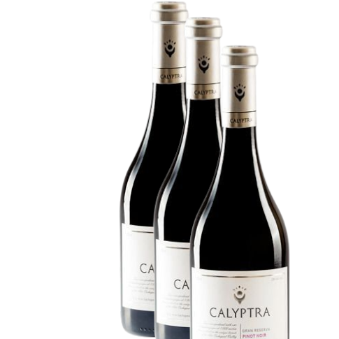 Vino Calyptra Gran Pinot Noir 2020 D.O. Cachapoal Alto x 3 BOTELLAS