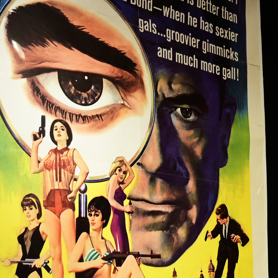 Afiche o cartel de cine "Spy in your eye" original