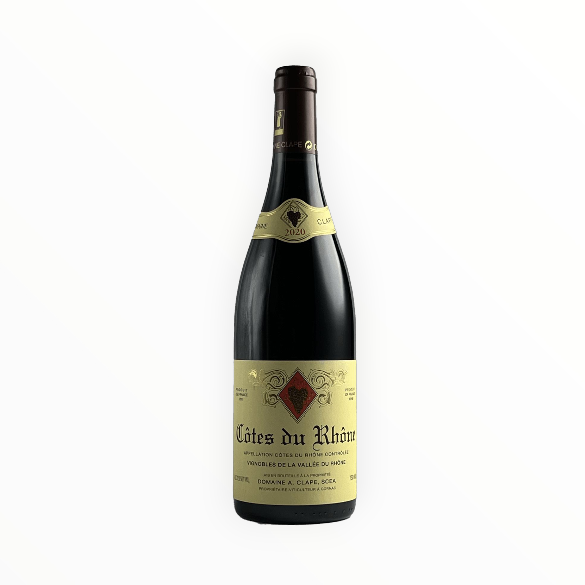 Vino Extranjero Domaine Auguste Clape 2022 A.O.C. Cóte du Rhone (Francia)