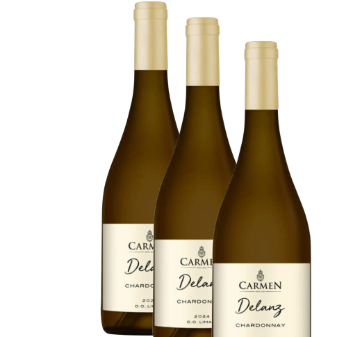 Vino  Carmen Delanz Chardonnay 2024 D.O. Limari x 3 BOTELLAS