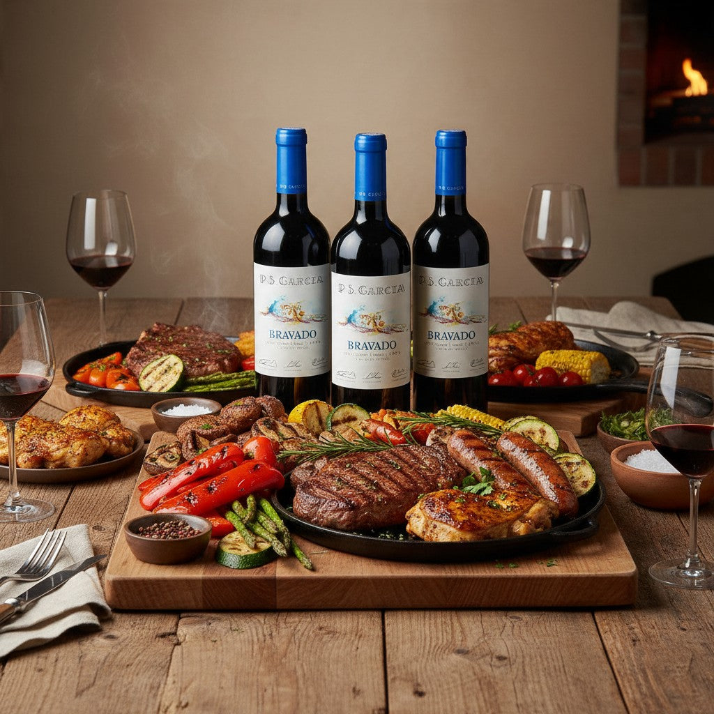 Vino Ensamblaje Mediterráneo P.SGarcía Bravado 2019 D.O. Itata x 3 BOTELLAS