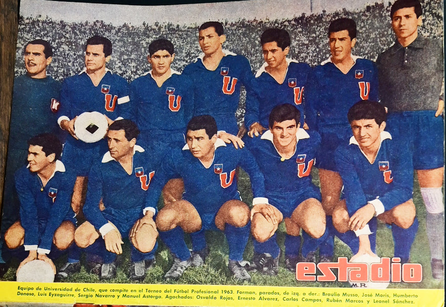 Revista Estadio número 1060 1963