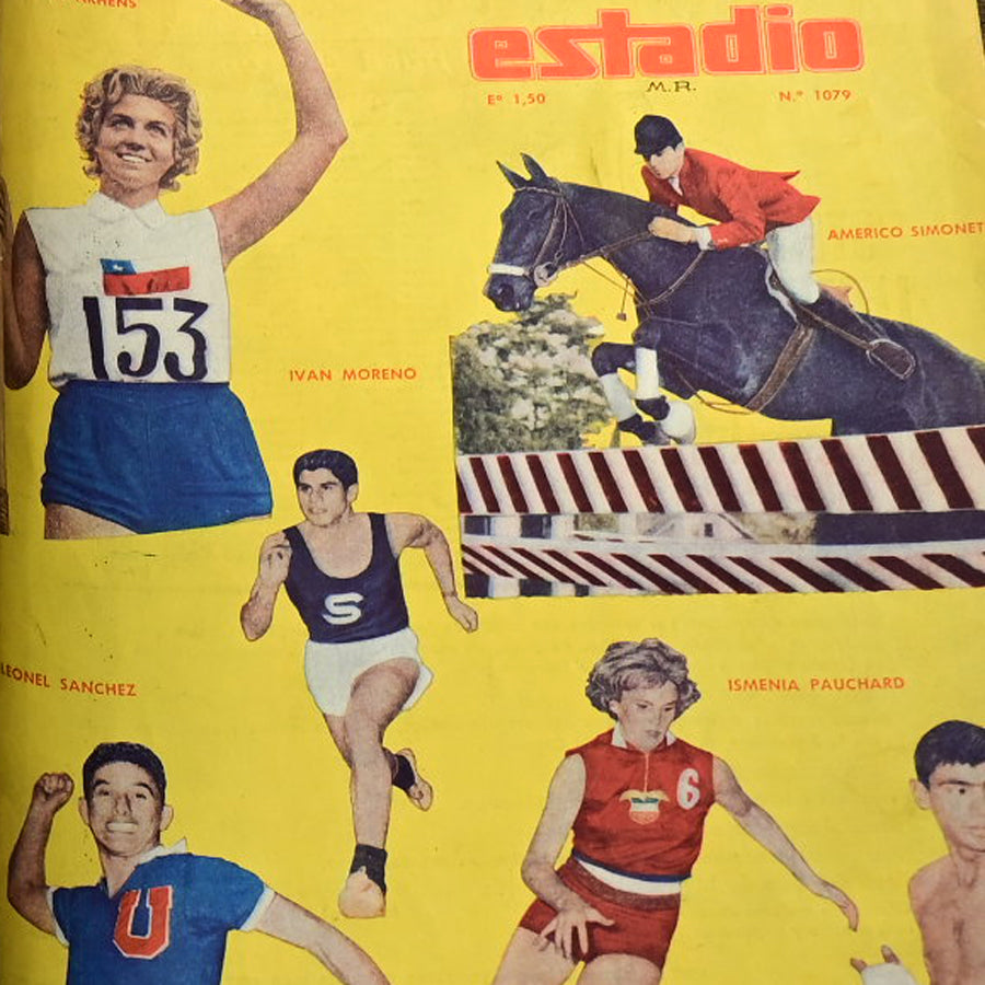 Revista Estadio 1079 Anuario 1963