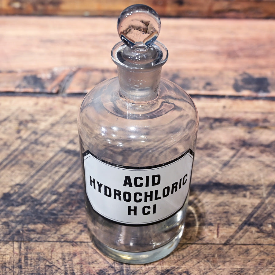 Frasco farmacéutico Ácido Clorhídrico