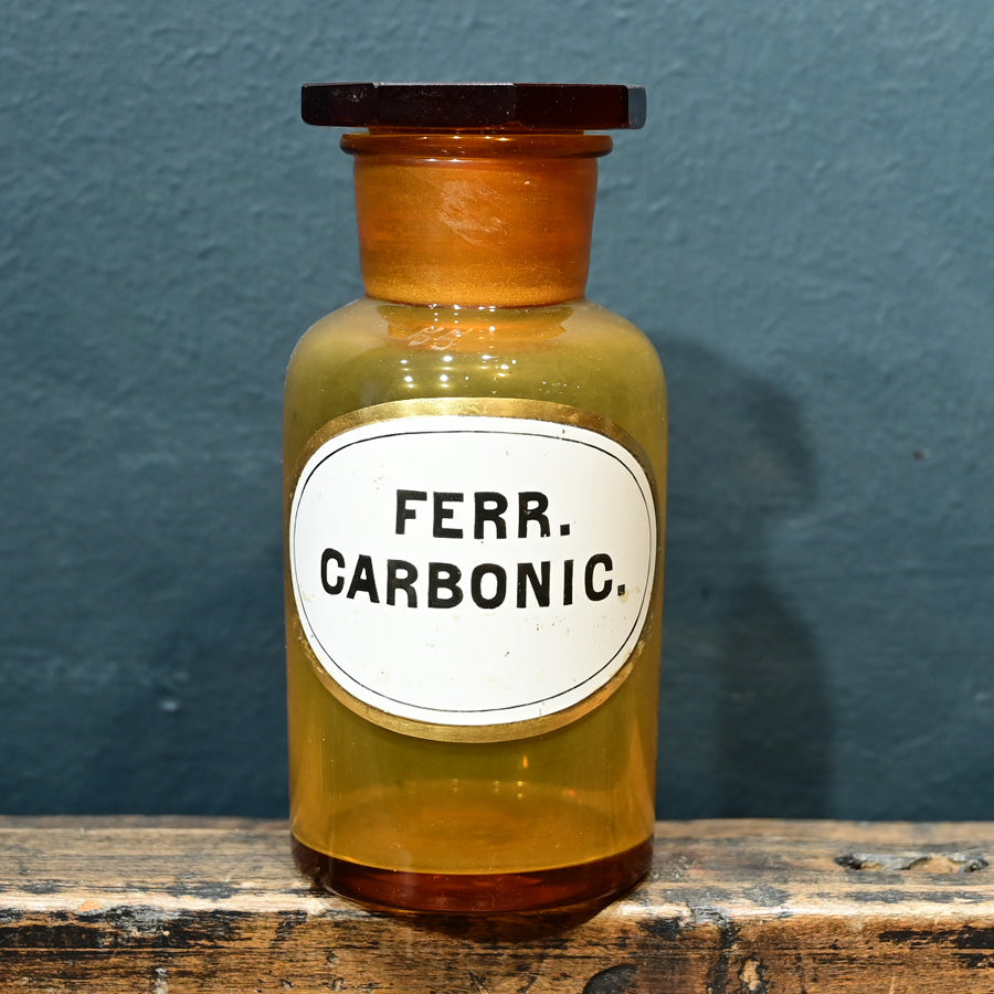 Frasco farmacéutico Carbonato Ferroso