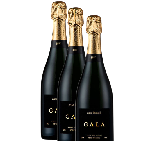 Vino Bauza Gala Espumante D.O. BioBio x 3 BOTELLAS