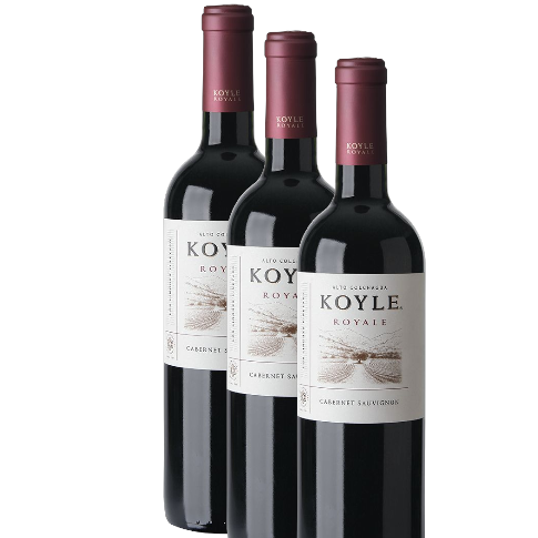 Vino Koyle Cabernet Sauvignon Royale 2019 D.O. Colchagua 3 BOTELLAS