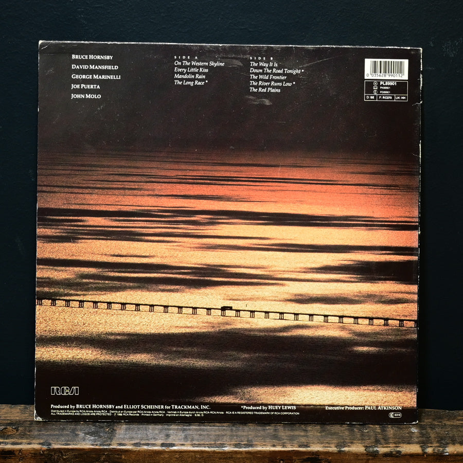 Long Play "The Way it is" de Bruce Hornsby and The Range versión alemana de 1986