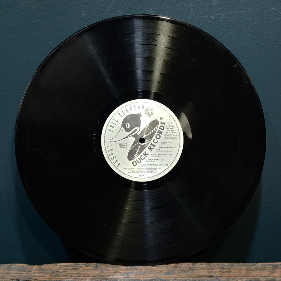 Long Play "August" de Eric Clapton edición alemana 1986