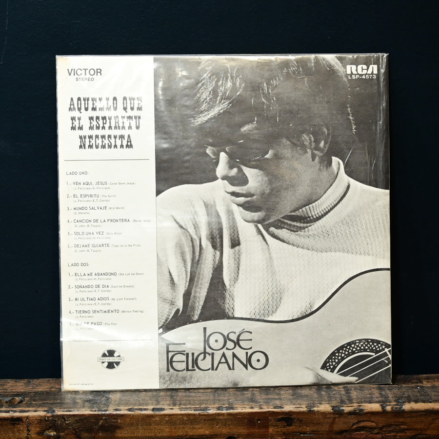 LP José Feliciano That the spirit needs