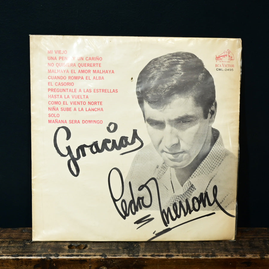 Long Play "Gracias" de Pedro Messone
