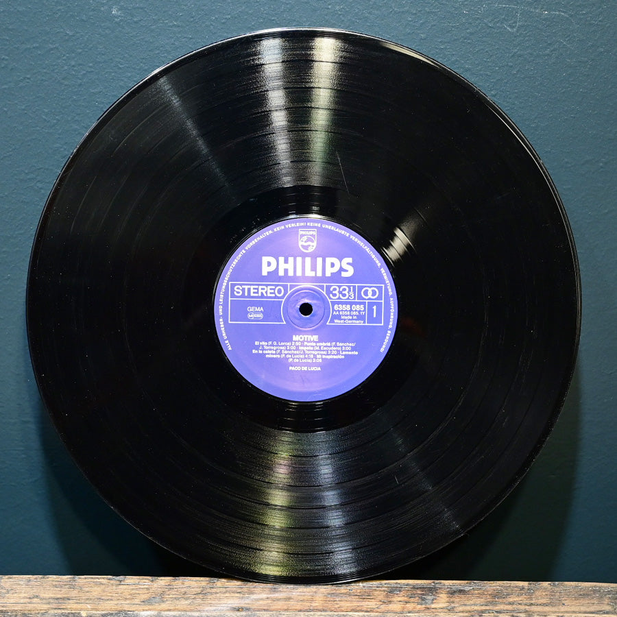 Long Play "Paco de Lucía" compilación alemana 1972