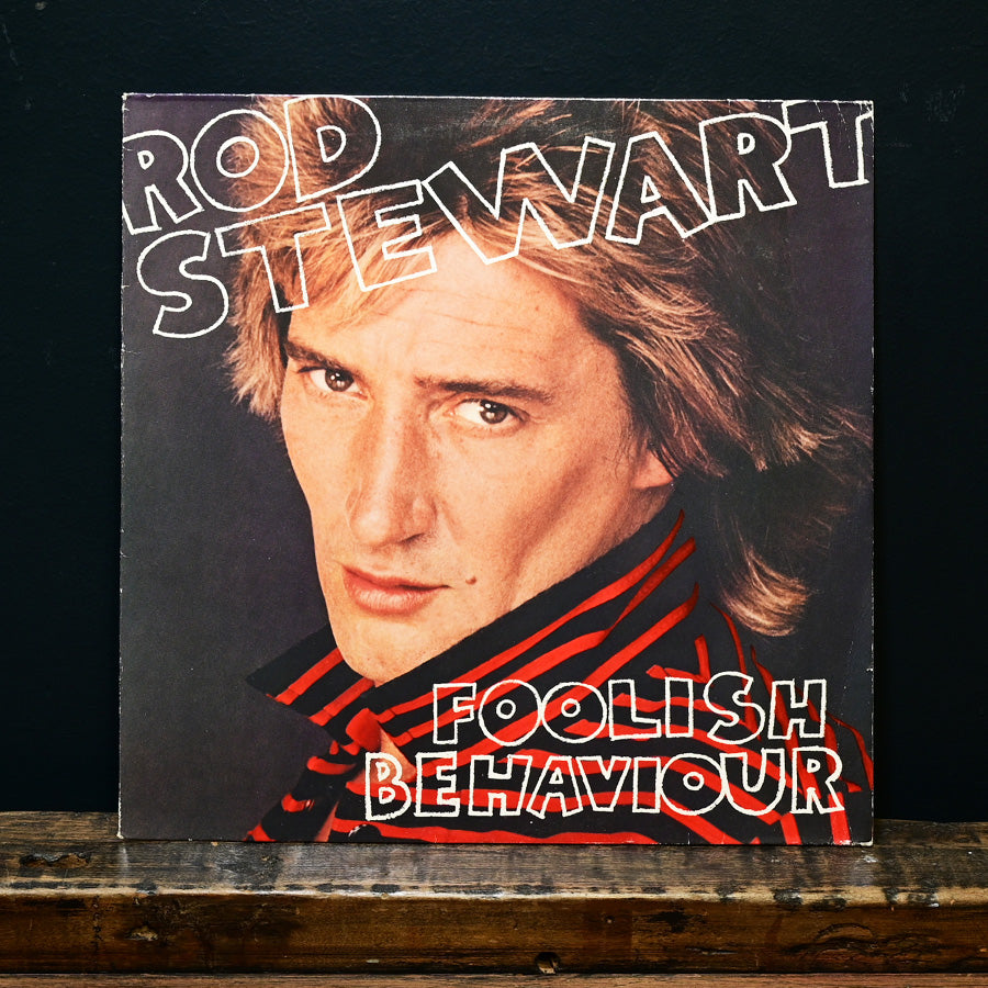 Long Play "Foolish Behaviour" de Rod Steward edición neerlandesa de 1980