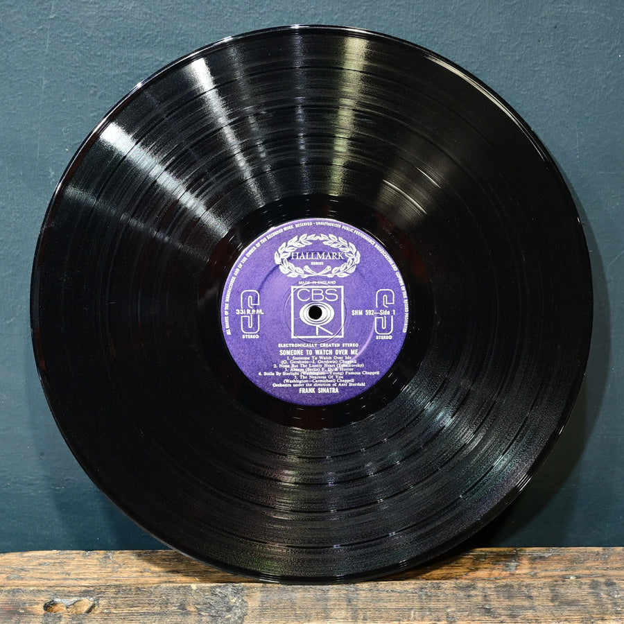Long Play "Someone to watch over me" de Frank Sinatra 1968
