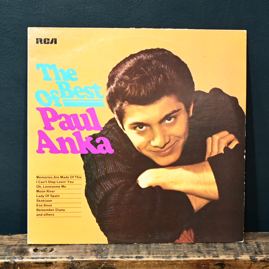 Long Play "The Best of Paul Anka" edición alemana 1971