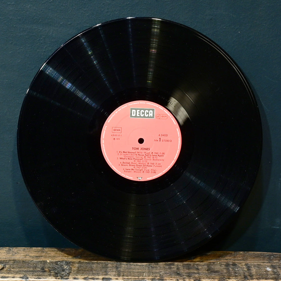 Long Play Tom Jones compilación alemana 1979