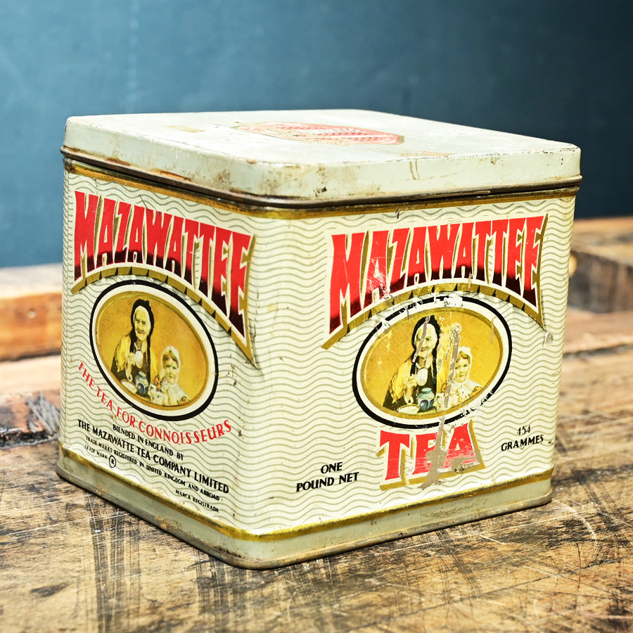 Lata de té Mazawattee