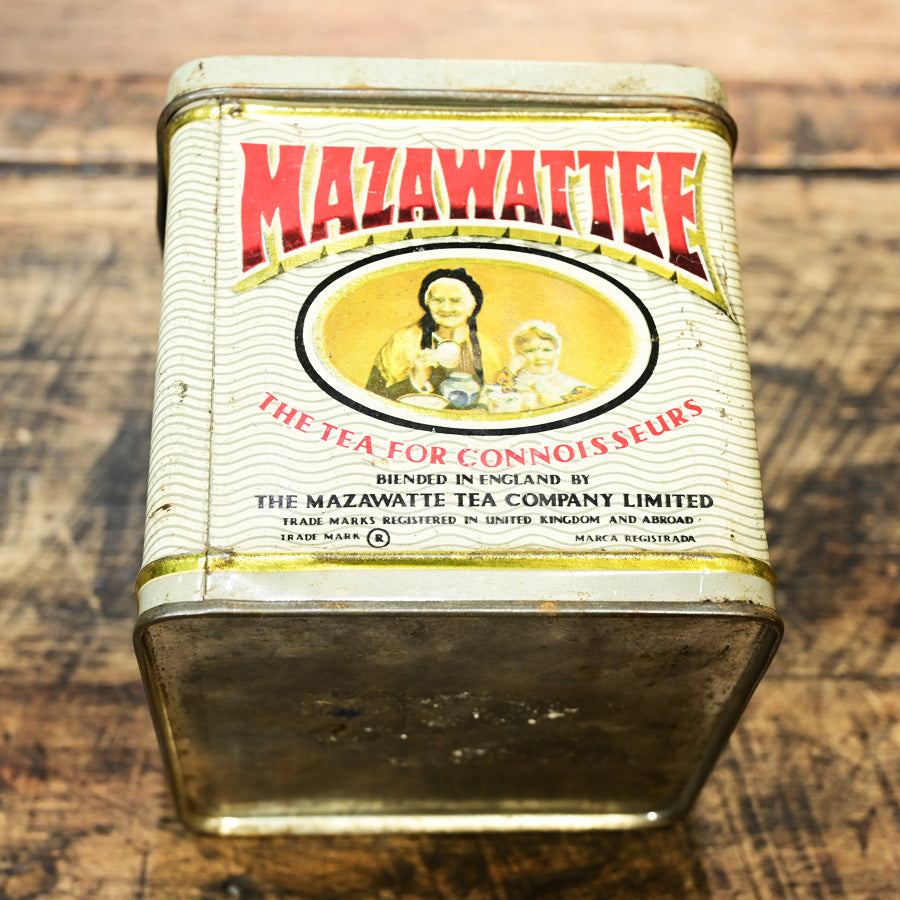 Lata de té Mazawattee