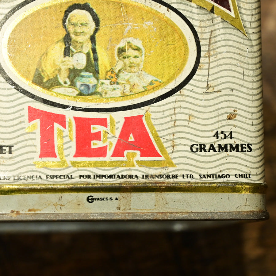 Lata de té Mazawattee