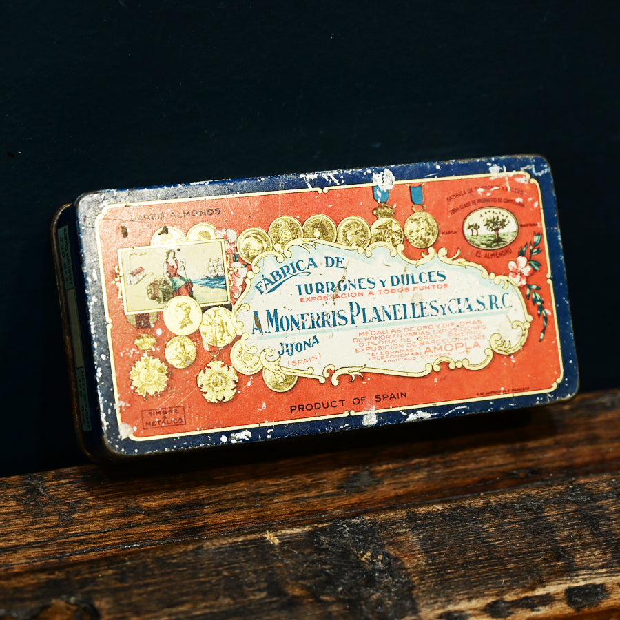 Lata de turrón Monerris & Planelles