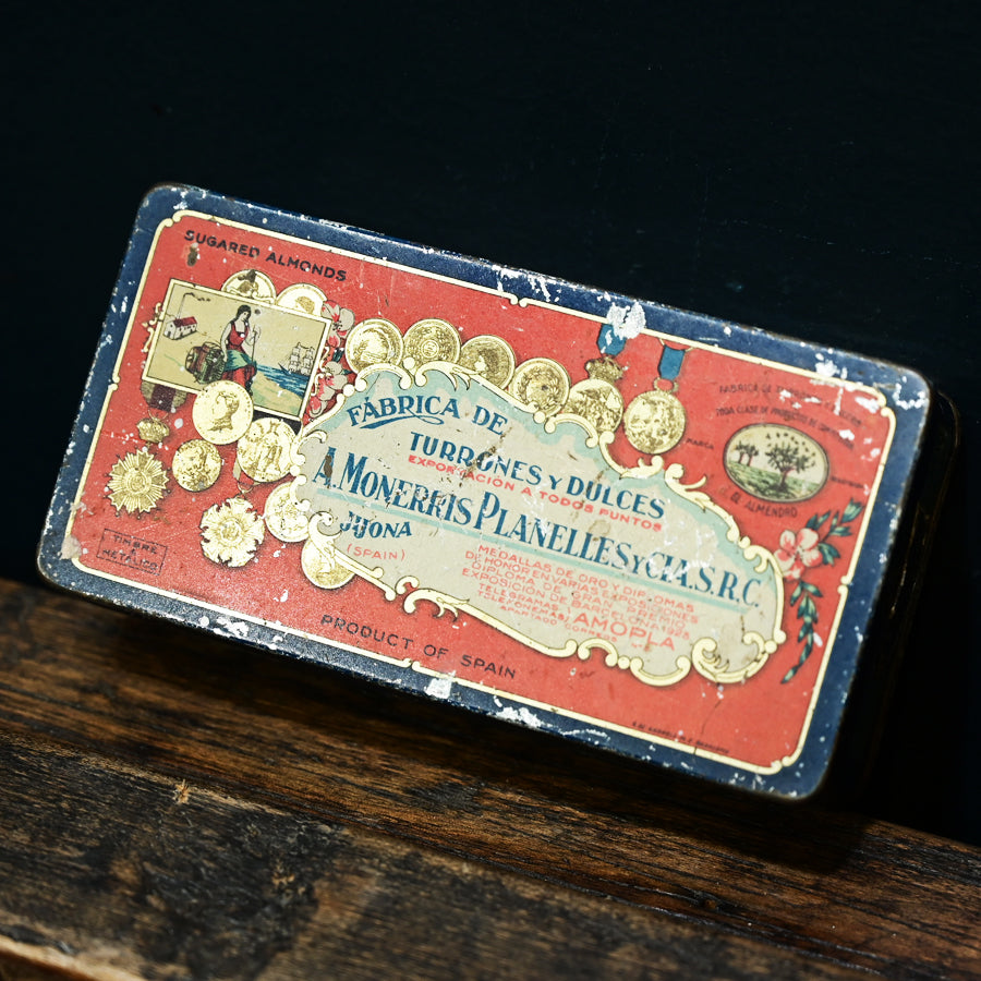 Lata de turrón Monerris & Planelles
