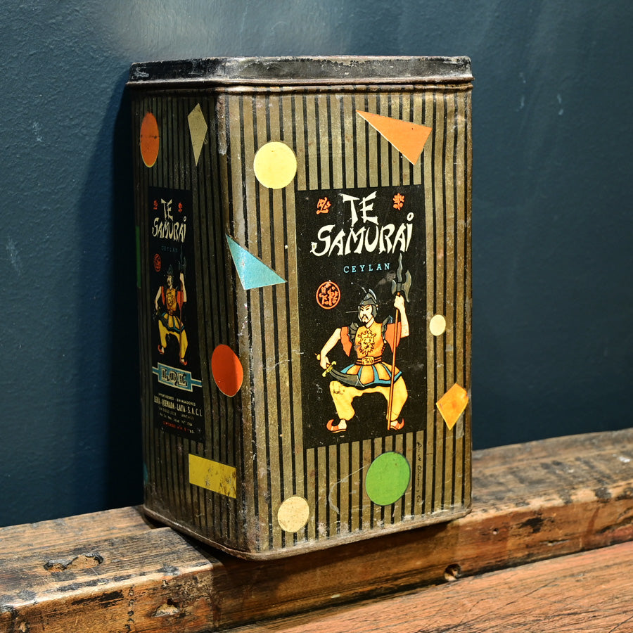 Lata de Té Samurai