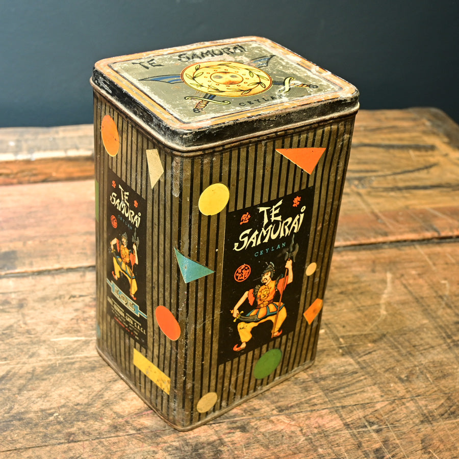 Lata de Té Samurai