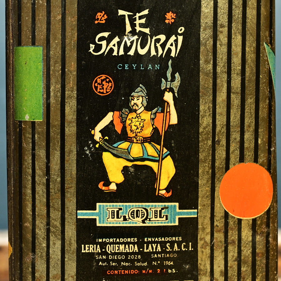 Lata de Té Samurai