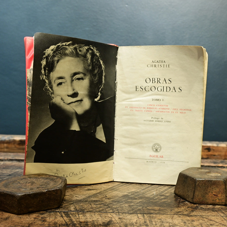 Libro Obras Escogidas de Agatha Christie Tomo 1