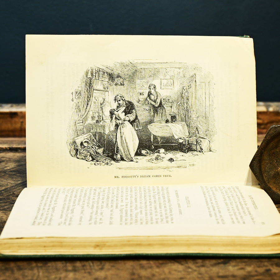 Libro "David Copperfield" de Charles Dickens edición de 1895