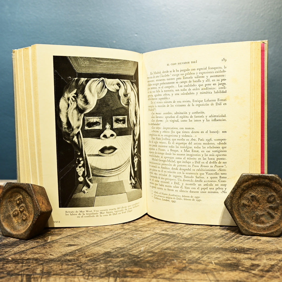 Libro El Caso Salvador Dalí de Fleur Cowlwes primera edición de 1959