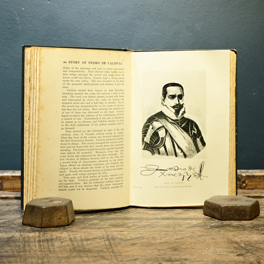 Libro "Chile" por G.F. Scott Elliot de 1907