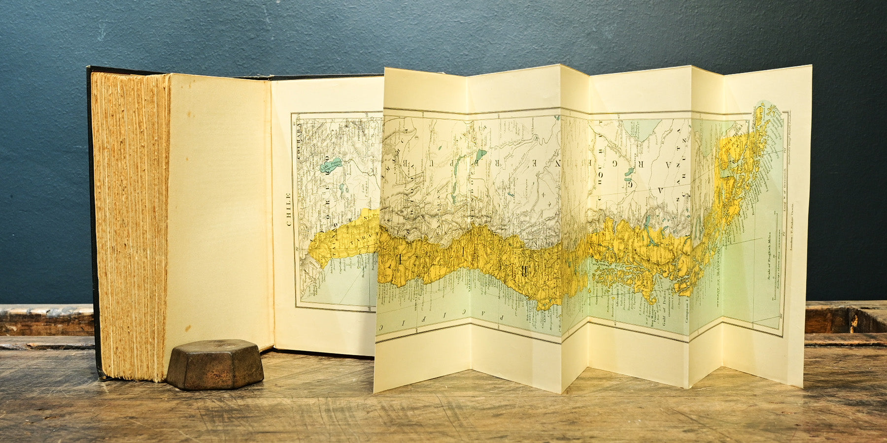 Libro "Chile" por G.F. Scott Elliot de 1907