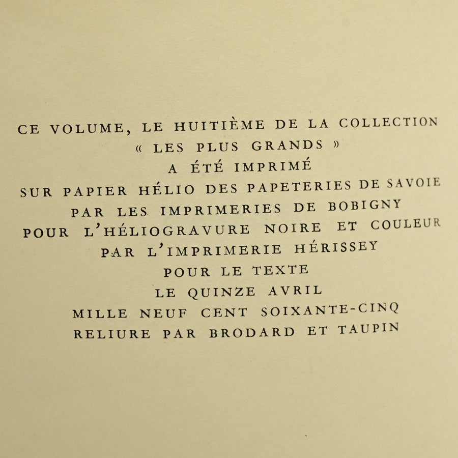 Libro Degas por Jean Bouret