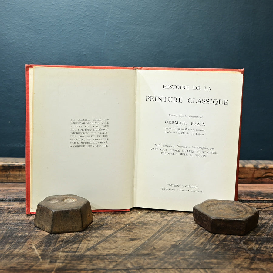 Libro Histoire de la Peinture Classique