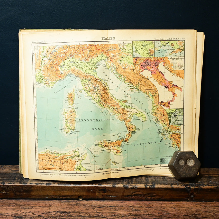 Atlas metódico de escuela Sydow-Wagners 1920