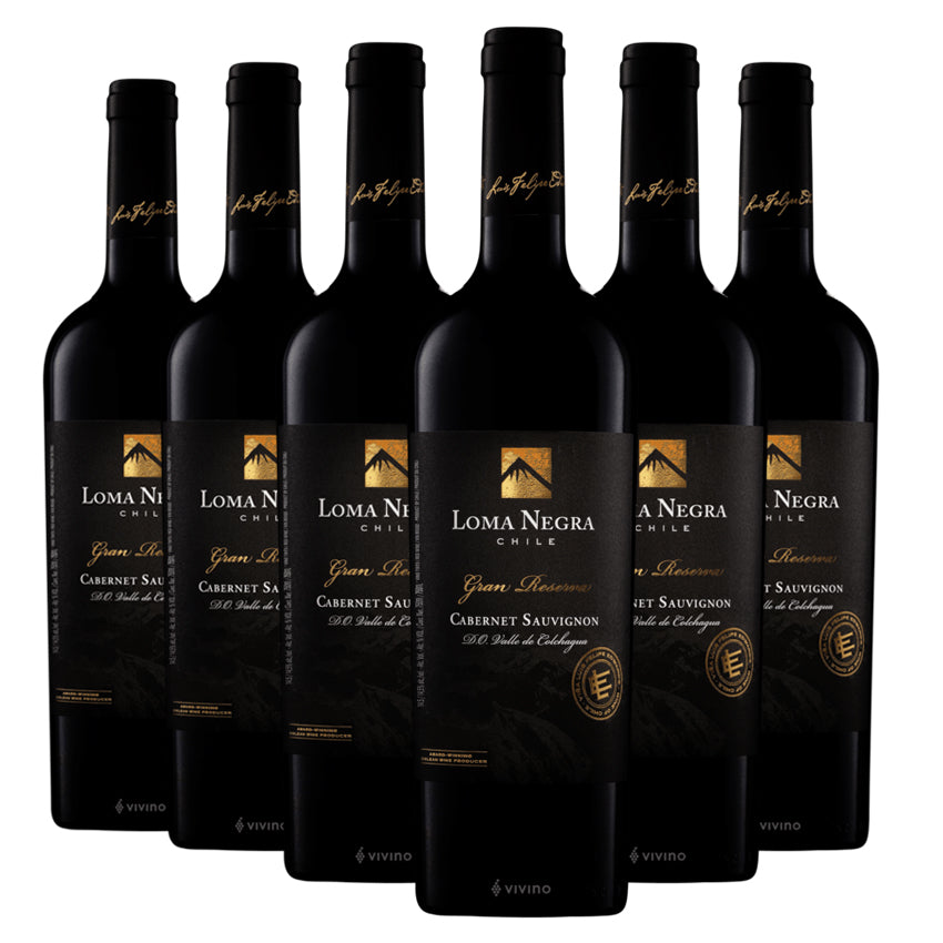 Vino Loma Negra Gran Reserva Cabernet Sauvignon 2023 D.O. Colchagua 6 BOTELLAS
