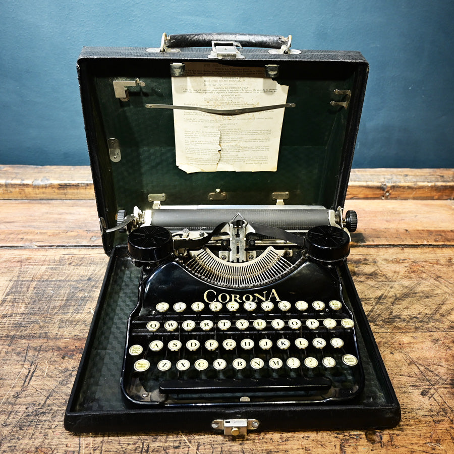 Máquina de escribir portable Corona