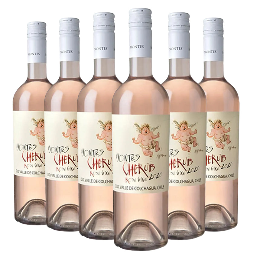 Vino Montes Cherub Rosé 2023 D.O. Colchagua Costa (Marchigüe) 6 BOTELLAS