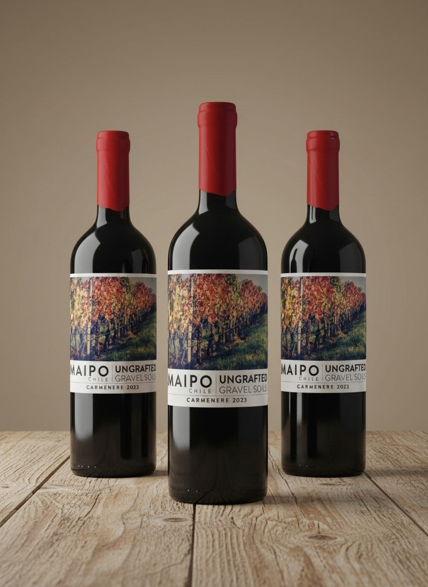 Vino De Martino Ungrafted 2024 D.O. Maipo X 3 BOTELLAS