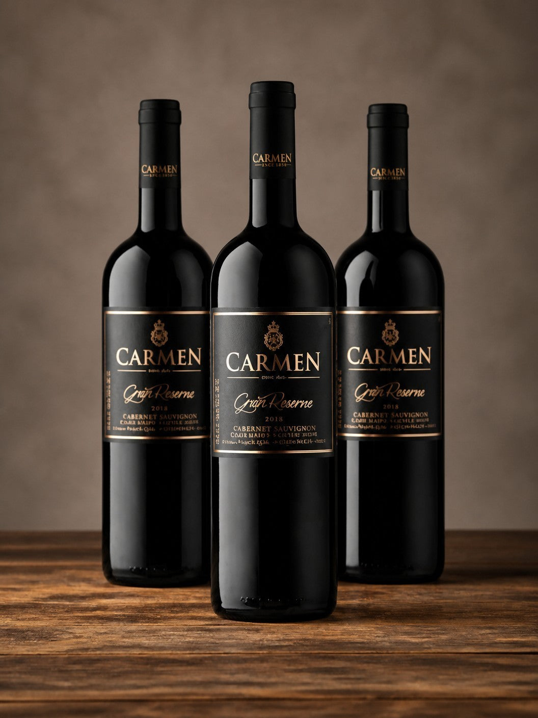 Vino Carmen Grande Vidure Gran Reserva 2023 D.O. Maipo x 3 BOTELLAS