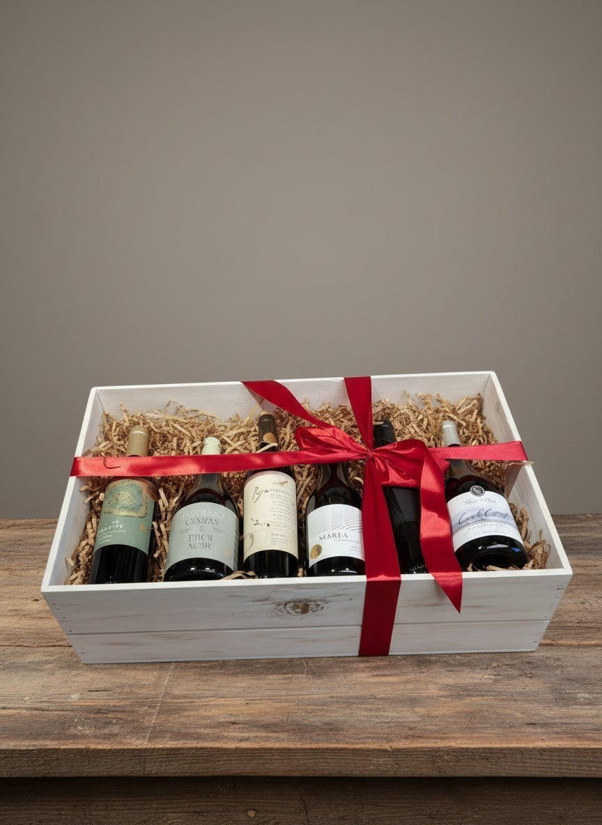 Caja de regalo premium 6 vinos a elección
