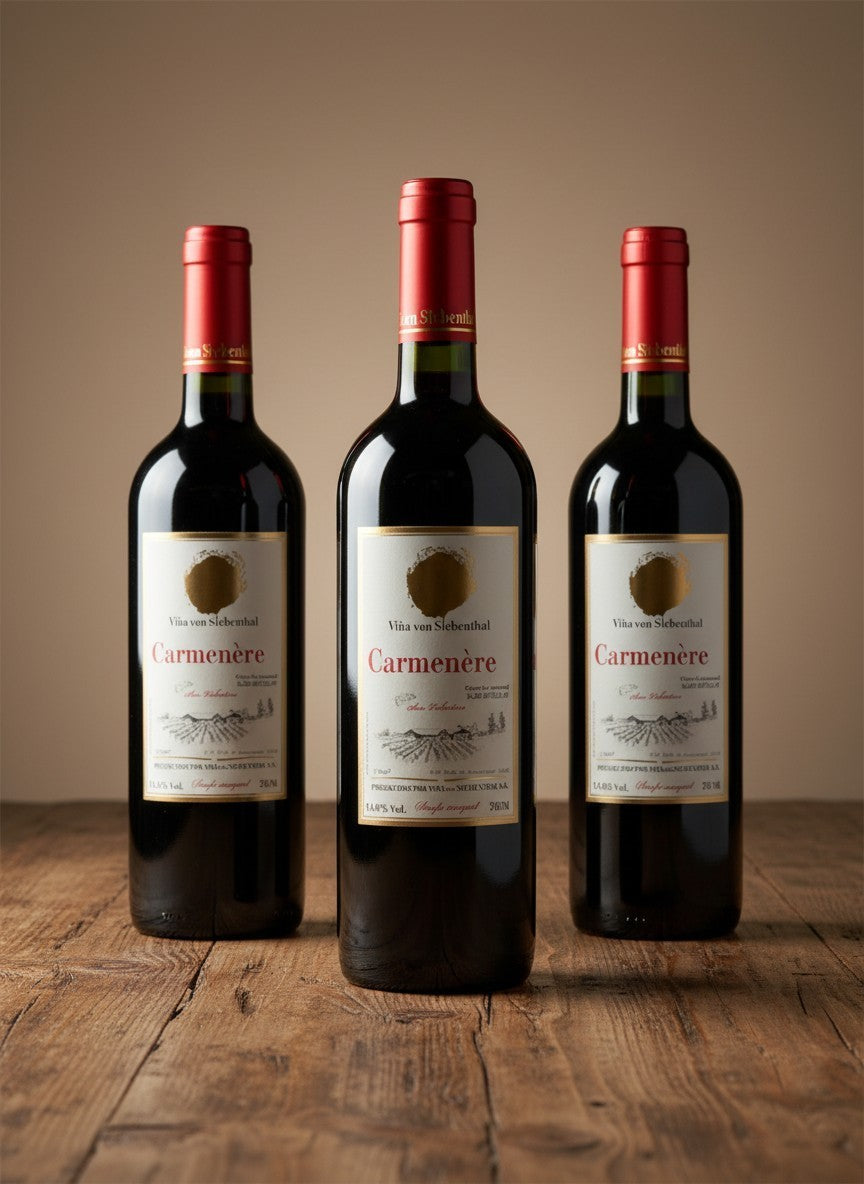 Vino Von Siebenthal Carmenere 2022 D.O. Aconcagua x 3 BOTELLAS