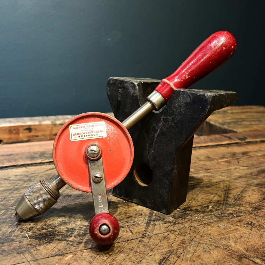 Taladro manual Corneta Solingen Made in Germany