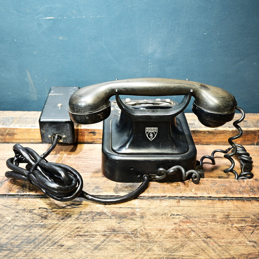 Telefono Siemens Halske con conmutador